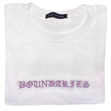 Load image into Gallery viewer, &quot;BOUNDARIES&quot; TEE - GOTHIC
