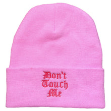 Load image into Gallery viewer, &quot;DON&#39;T TOUCH ME&quot; BEANIE
