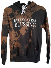 Load image into Gallery viewer, &quot;EVERY GAY IS A BLESSING&quot; SCREEN-PRINT HOODIE
