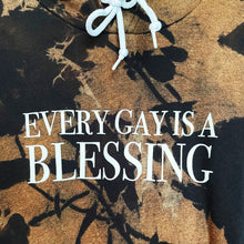 Load image into Gallery viewer, &quot;EVERY GAY IS A BLESSING&quot; SCREEN-PRINT HOODIE

